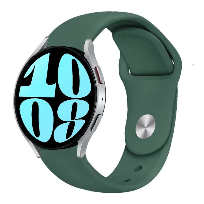 Siliicone Strap for Bip 6 Smartwatch 20Mm 22Mm Sport Band for Bip 5/5 Unity/Bip U 3 3Pro/Gts/Gtr 2 3 4 42Mm 47Mm