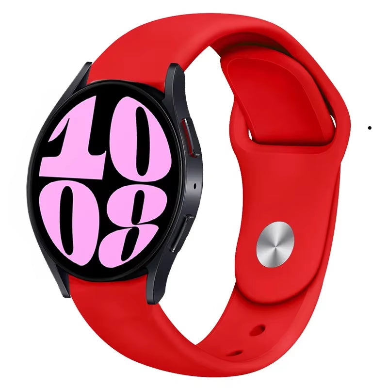 Siliicone Strap for  Bip 6 Smartwatch 20Mm 22Mm Sport Band for  Bip 5/5 Unity/Bip U 3 3Pro/Gts/Gtr 2 3 4 42Mm 47Mm