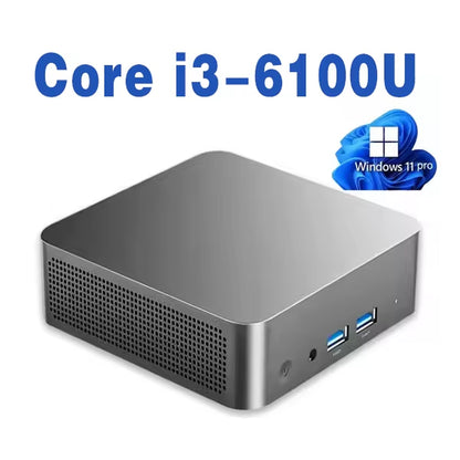 2025 Mini PC Core I9-8950Hk/I3-6100U Windows 11 Pro Desktop Pc Gaming Computer 16GB DDR4 1TB SSD Wifi6 BT5.2 4K Portable Pc