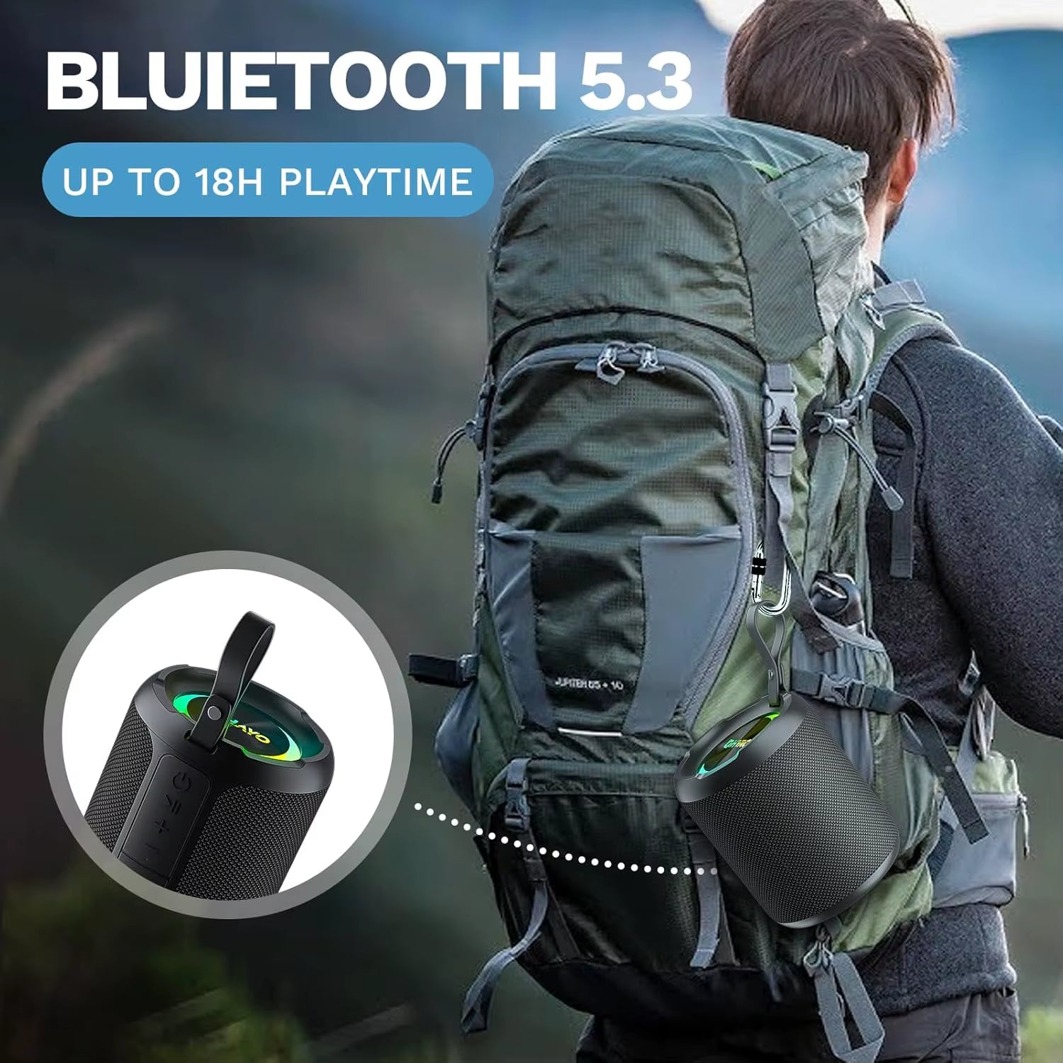 X3 Upgraded Bluetooth Speaker, Portable Bluetooth Speaker 40W, Deep Bass,True Wireless Stereo Pairing, IPX7 Waterproof,Mic