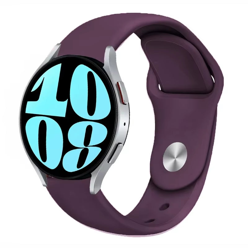 Siliicone Strap for  Bip 6 Smartwatch 20Mm 22Mm Sport Band for  Bip 5/5 Unity/Bip U 3 3Pro/Gts/Gtr 2 3 4 42Mm 47Mm