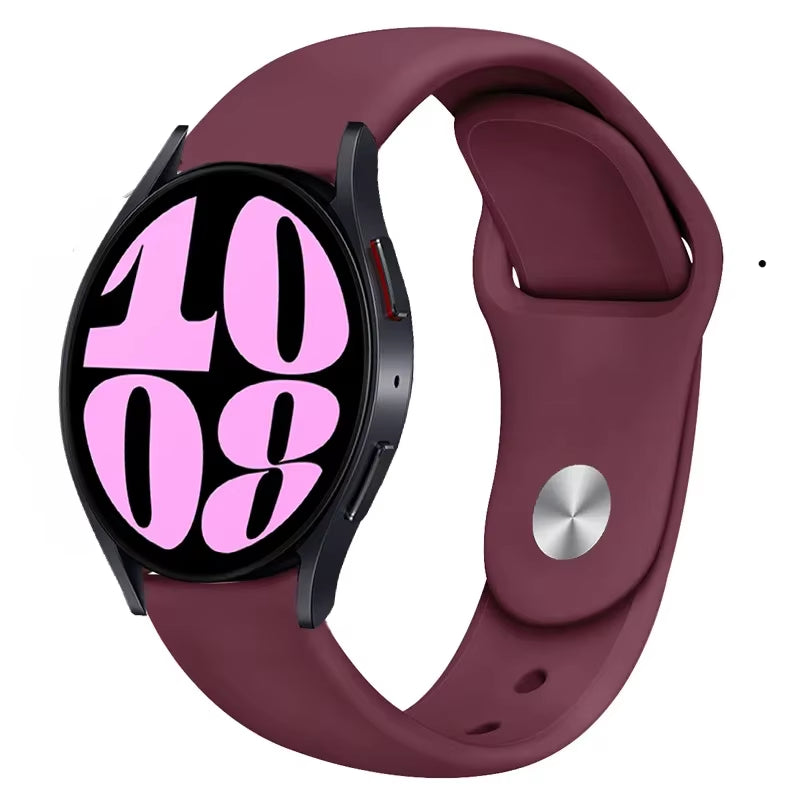 Siliicone Strap for  Bip 6 Smartwatch 20Mm 22Mm Sport Band for  Bip 5/5 Unity/Bip U 3 3Pro/Gts/Gtr 2 3 4 42Mm 47Mm