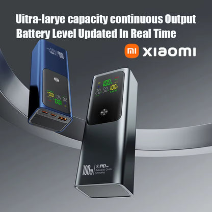 Xiaomi 50000Mah Portable Color Screen Power Bank Supports PD100W Bidirectional Fast Charging Suitable for Iphone Laptop Samsung