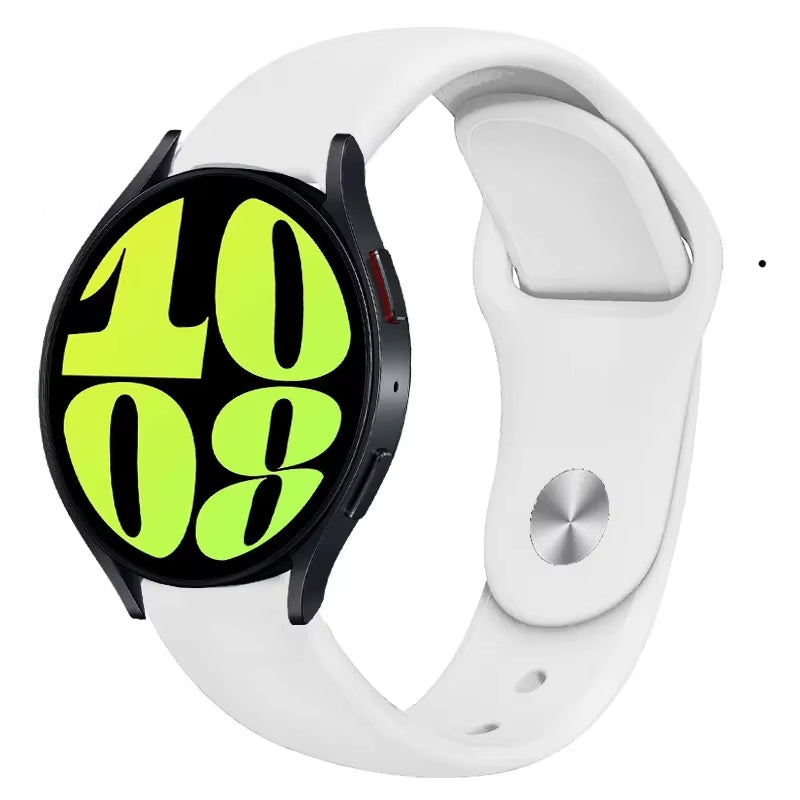 Siliicone Strap for  Bip 6 Smartwatch 20Mm 22Mm Sport Band for  Bip 5/5 Unity/Bip U 3 3Pro/Gts/Gtr 2 3 4 42Mm 47Mm