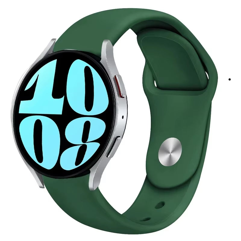 Siliicone Strap for  Bip 6 Smartwatch 20Mm 22Mm Sport Band for  Bip 5/5 Unity/Bip U 3 3Pro/Gts/Gtr 2 3 4 42Mm 47Mm