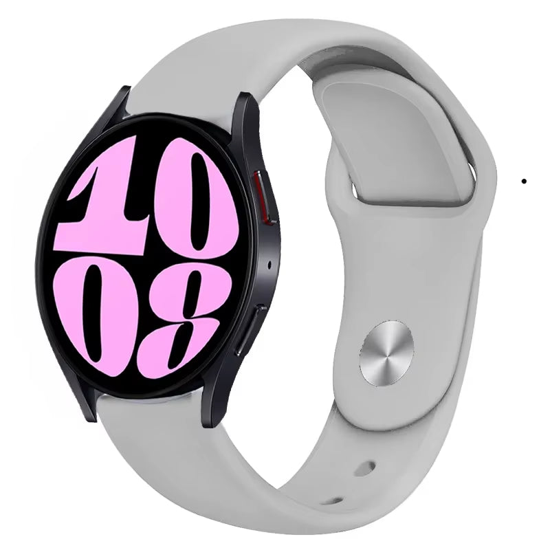 Siliicone Strap for  Bip 6 Smartwatch 20Mm 22Mm Sport Band for  Bip 5/5 Unity/Bip U 3 3Pro/Gts/Gtr 2 3 4 42Mm 47Mm