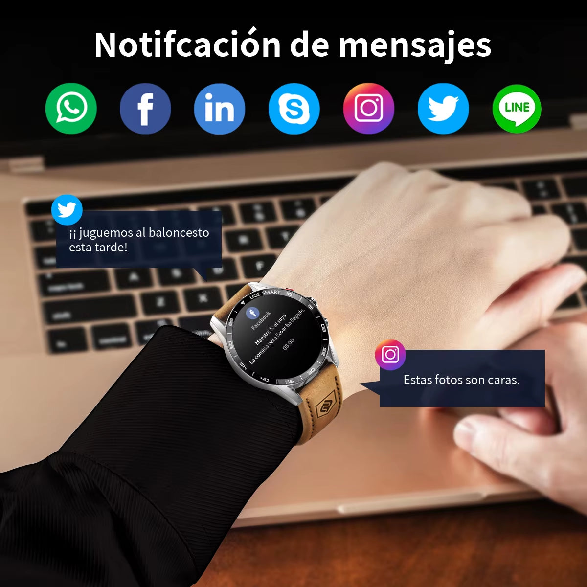 2025 New Rugged Military Sports Smart Watch Men 1.39” HD Screen Heart Rate Bluetooth Call Waterproof Outdoor Men Smartwatc