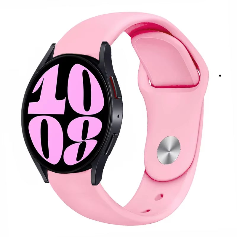 Siliicone Strap for  Bip 6 Smartwatch 20Mm 22Mm Sport Band for  Bip 5/5 Unity/Bip U 3 3Pro/Gts/Gtr 2 3 4 42Mm 47Mm