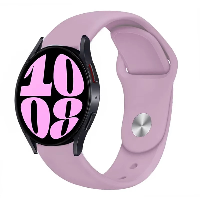 Siliicone Strap for  Bip 6 Smartwatch 20Mm 22Mm Sport Band for  Bip 5/5 Unity/Bip U 3 3Pro/Gts/Gtr 2 3 4 42Mm 47Mm