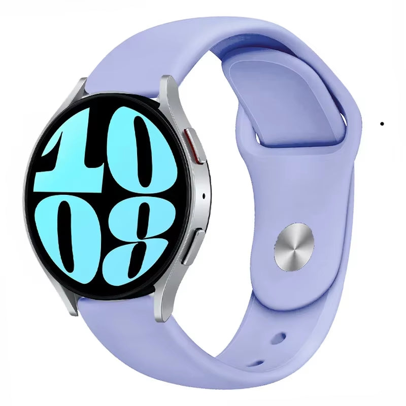 Siliicone Strap for  Bip 6 Smartwatch 20Mm 22Mm Sport Band for  Bip 5/5 Unity/Bip U 3 3Pro/Gts/Gtr 2 3 4 42Mm 47Mm