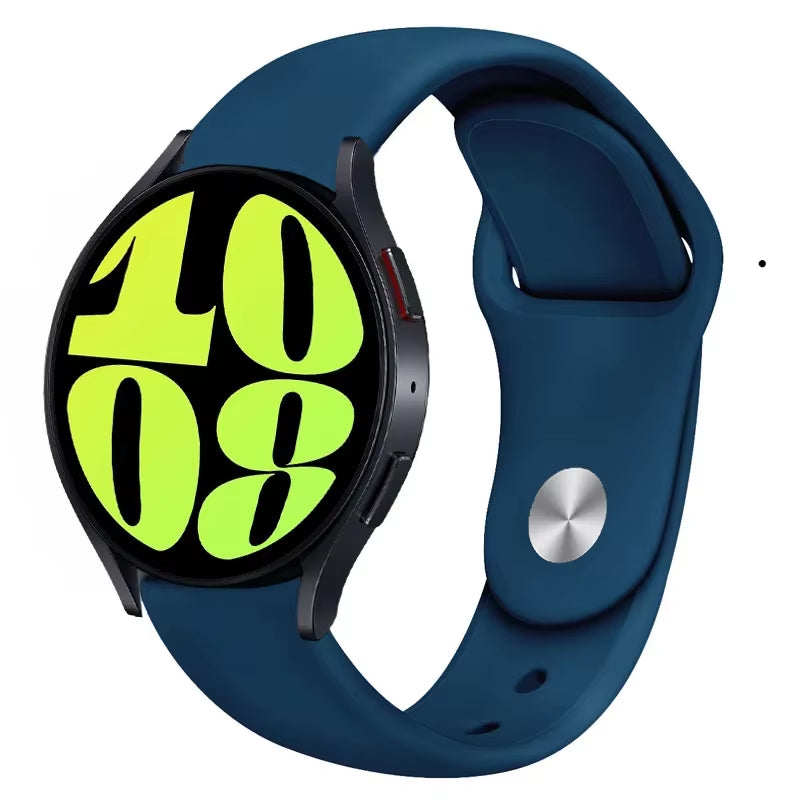 Siliicone Strap for  Bip 6 Smartwatch 20Mm 22Mm Sport Band for  Bip 5/5 Unity/Bip U 3 3Pro/Gts/Gtr 2 3 4 42Mm 47Mm