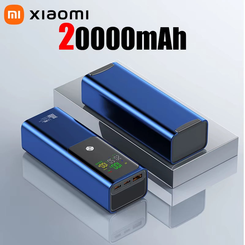 Xiaomi 50000Mah Portable Color Screen Power Bank Supports PD100W Bidirectional Fast Charging Suitable for Iphone Laptop Samsung