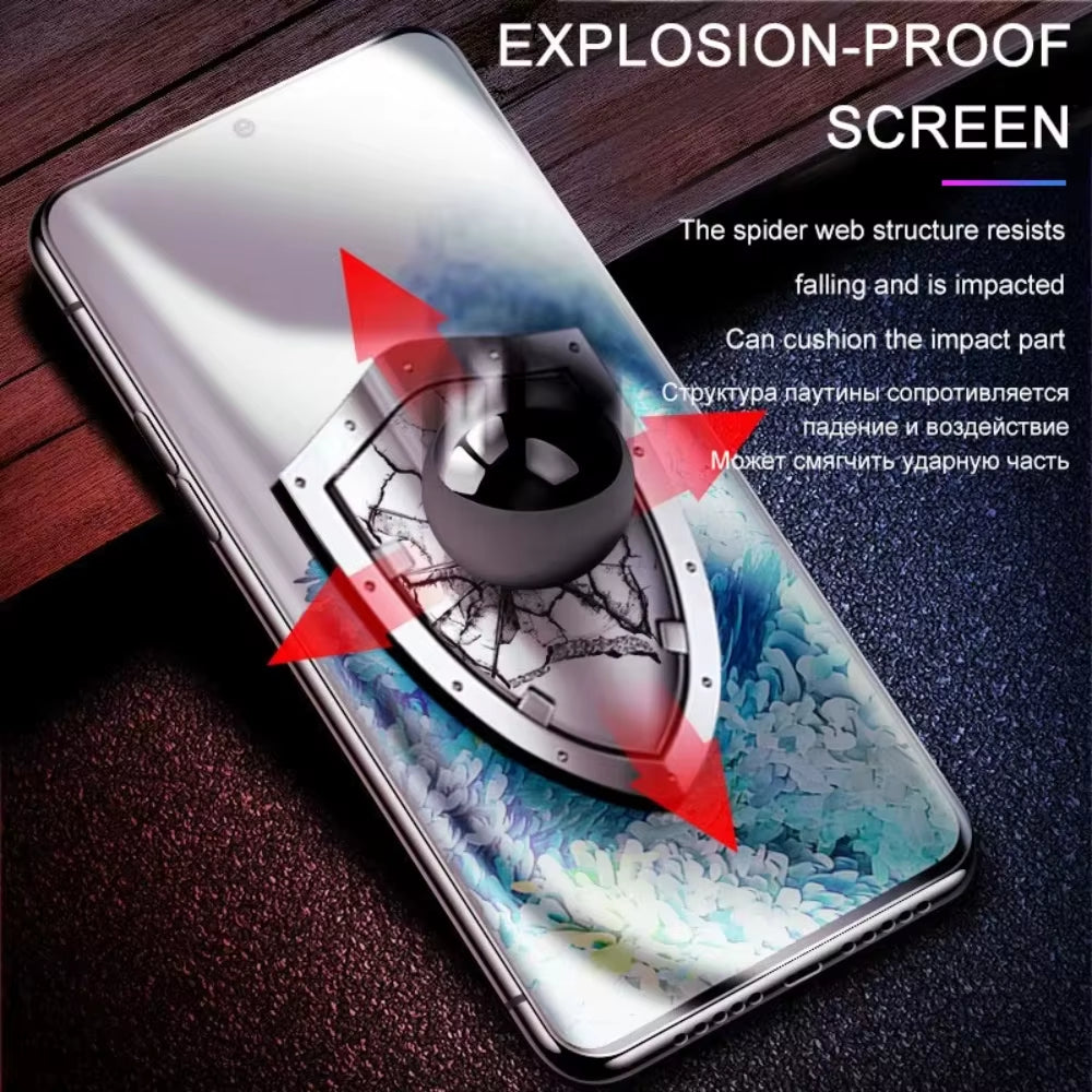 4Pcs Hydrogel Film for Samsung Galaxy S24 S23 S22 S21 S20 Ultra plus Screen Protector for Samsung S25 Ultra S20 S21 FE